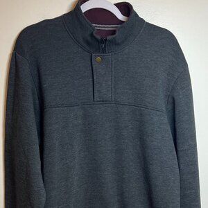 Orvis Men's Pullover Sweatshirt in Dk Gray Size L